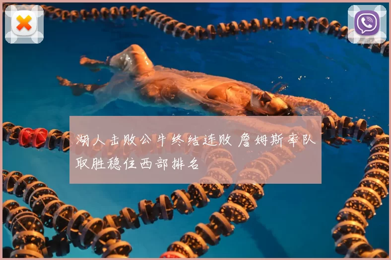 湖人击败公牛终结连败 詹姆斯率队取胜稳住西部排名